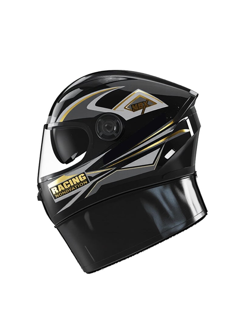 general Full-face motorcycle helmet, lightweight and impact-resistant, a cool racing helmet suitable for all seasons, equipped with anti-fog double-layer visor, shockproof and drop-proof, comfortable and breathable, suitable for both men and women. - Image 5